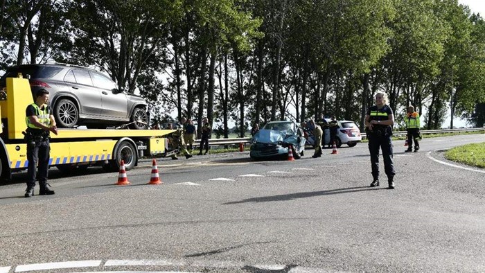 Botsing op A.C. de Graafweg6