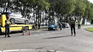 Botsing op A.C. de Graafweg6