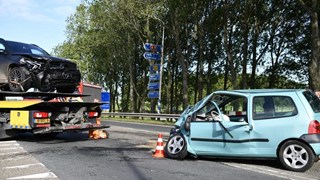 Botsing op A.C. de Graafweg5