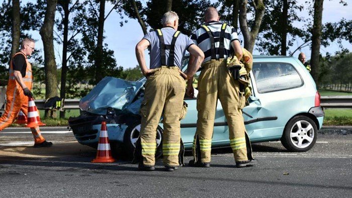 Botsing op A.C. de Graafweg3