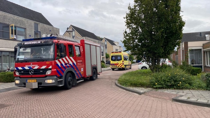 Woningbrand aan de Draak in Medemblik 1