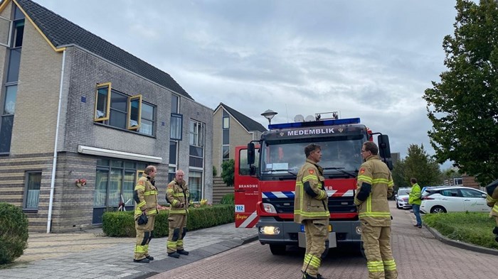 Woningbrand aan de Draak in Medemblik 2