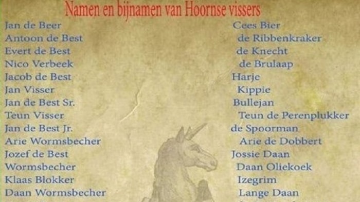 Bijnamen in Hoorn
