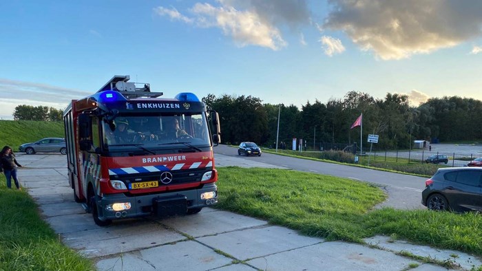 Persoon te water in Enkhuizen7