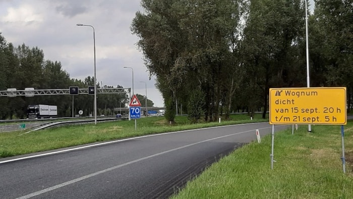 Afritten ter hoogte van Wognum afgesloten 1