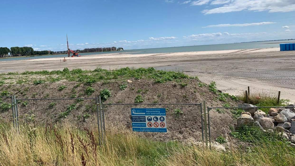 Meer maatregelen voor bewustwording gevaren van betreden stadsstrand in aanleg 