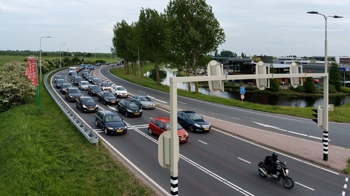 Kruispunt in Hooffddorp