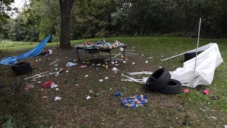 Illegaal feestje in het Julianapark5