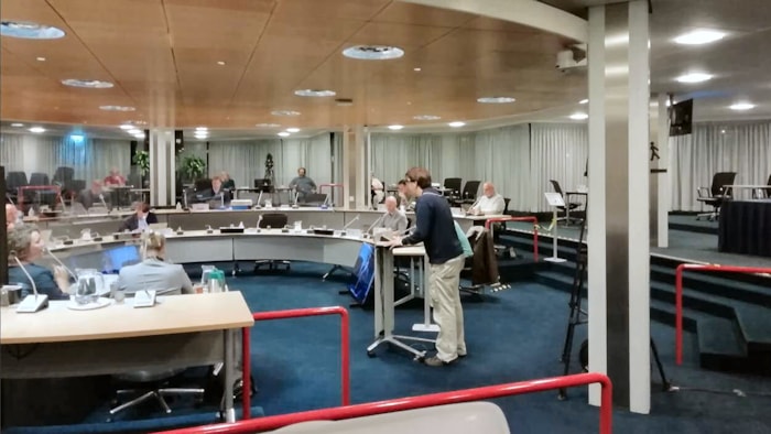 Inspreker Luciën Greefkens