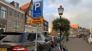 Doelenkade verkeersbord parkeren