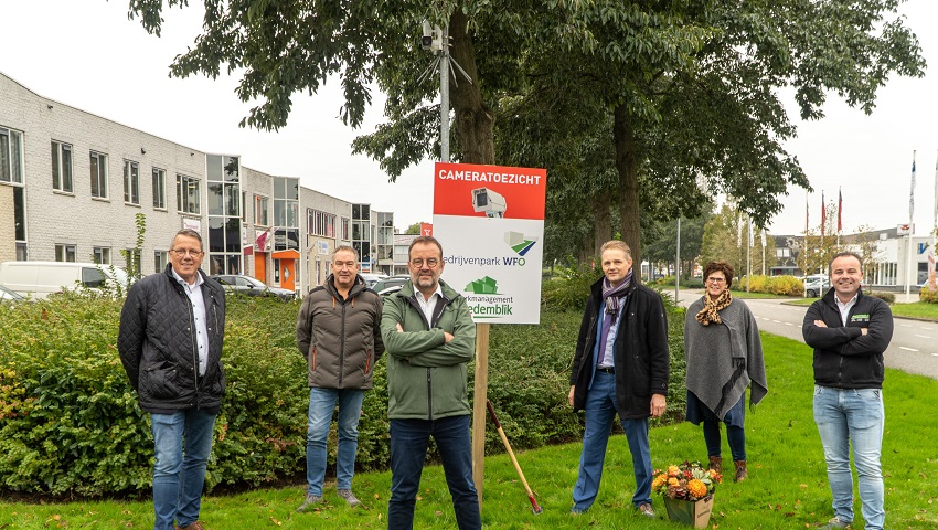Camera’s op WFO maken bedrijvenpark nog veiliger