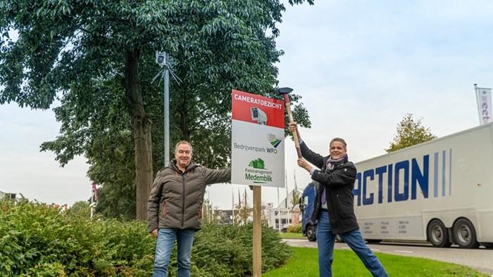 Cameratoezicht WFO met wethouder Nederpelt