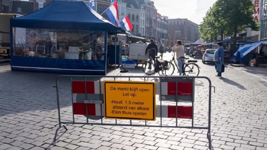 Lichte daling aantal nieuwe COVID-19 meldingen, R nog steeds boven de 1