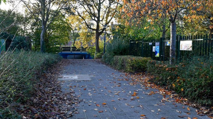 Tunnel bij de tweemaster