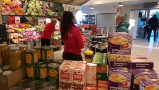 Inzameling supermarkt Deka