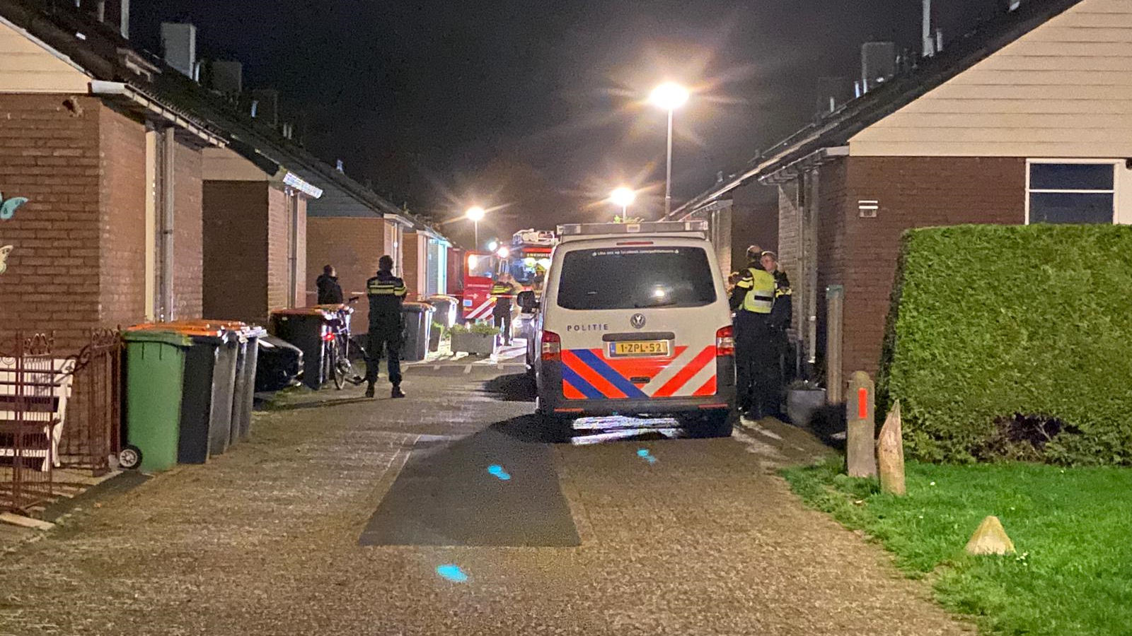 Door verward persoon in Enkhuizen bewoners tijdelijk hun huis uit