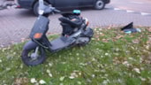 Aanrijding scooter met auto in Medemblik1