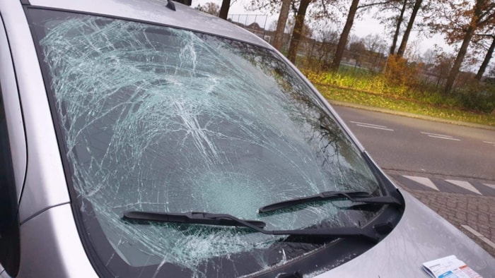 Aanrijding scooter met auto in Medemblik2