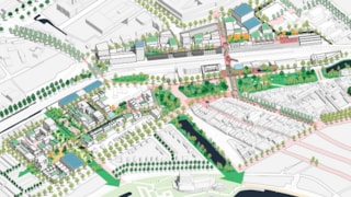 Stationsgebied ingetekend