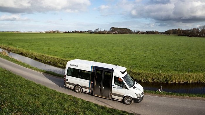 Buurtbus bij Venhuizen