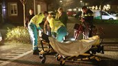 Fietser geschept in Obdam