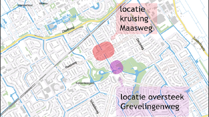 Werkzaamheden Maasweg en Grevelingenweg in oktober van start