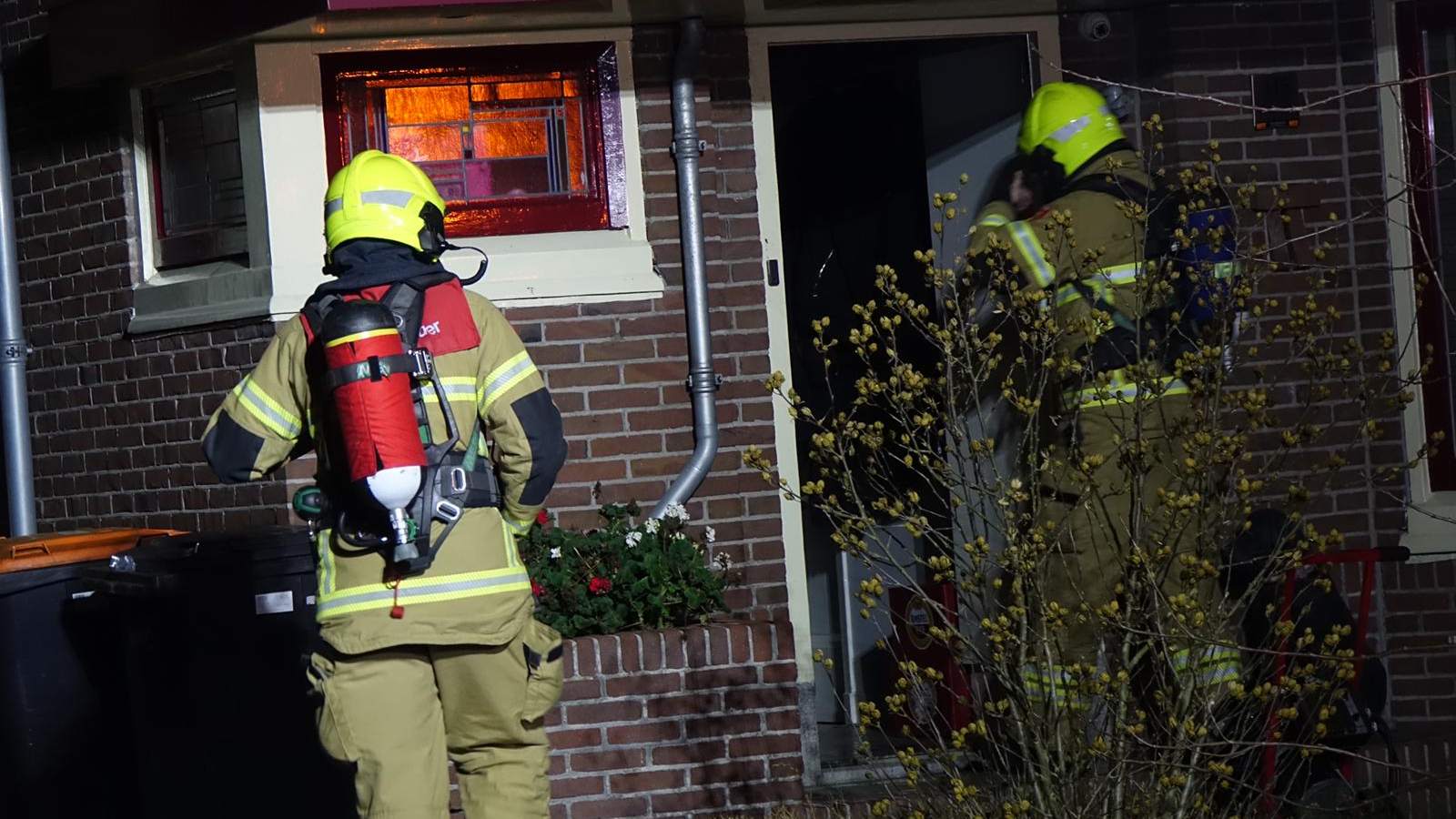 Brand in woning Schellinkhout