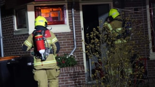 Brand in woning in Schellinkhout