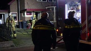 Brand in woning in Schellinkhout2