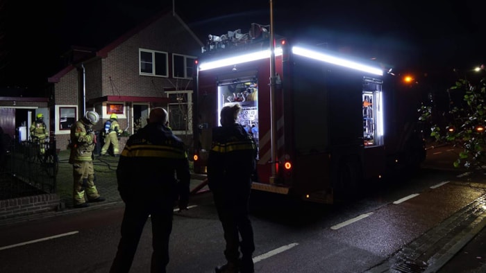 Brand in woning in Schellinkhout1