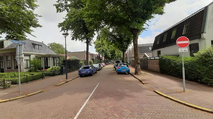 Tweeboomlaan 2 juli 2020 eenrichtingverkeer