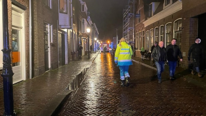 Brand in Achterstraat Hoorn 1