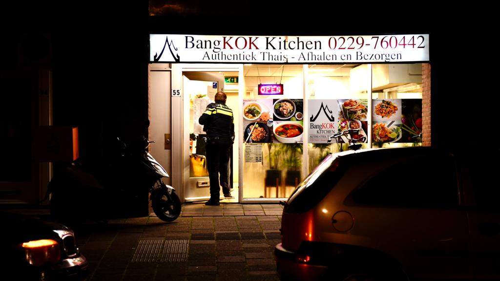 Overval op Bangkok Kitchen aan de Reiger in Hoorn