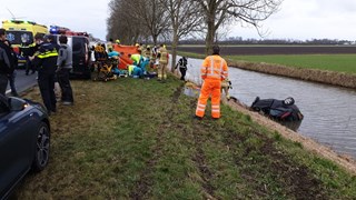 Waterongeval op de N194 ter hoogte van Avenhorn