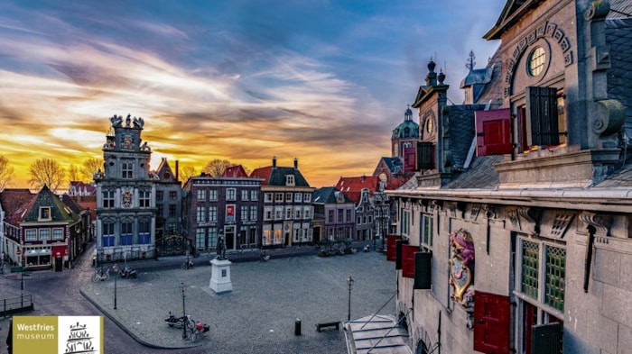 Westfries museum sunset