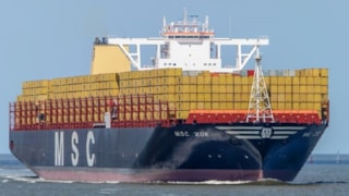 Containerschip MSC Zoe 1
