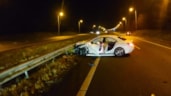 Auto&#39;s botsen op A7