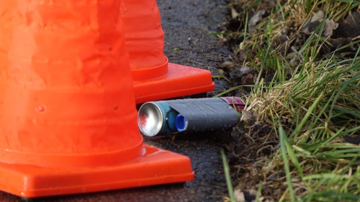 Zelfgemaakte bom in Enkhuizen1