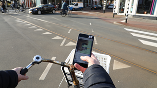 Telefoongebruik op de fiets