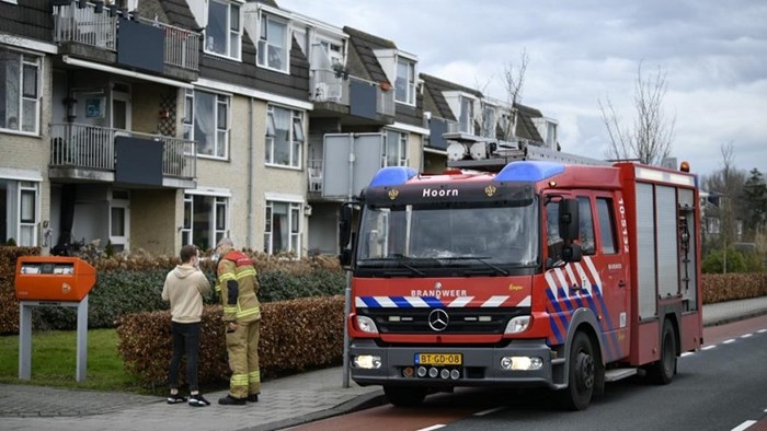 Brandje bij zorginstellingen Avondlicht in Hoorn