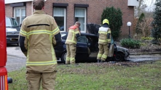 Brand in auto in Westwoud 2