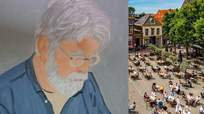 Sjaak Grosthuizen schrijft zijn column_droomt van zitten op een terras