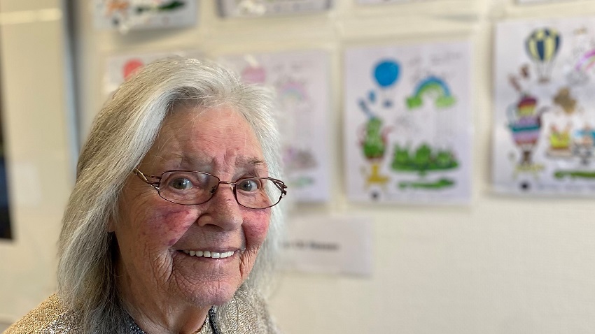 Kleurplaten vrolijken kamers coronapatiënten op in Dijklander Ziekenhuis