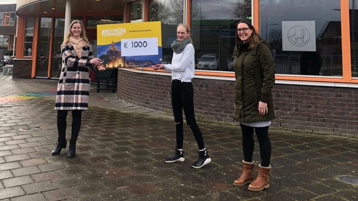 Cheque voor de Praktijkschool Westfriesland