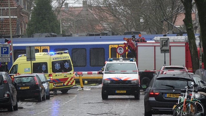 Geen treinen door aanrijding Hoorn