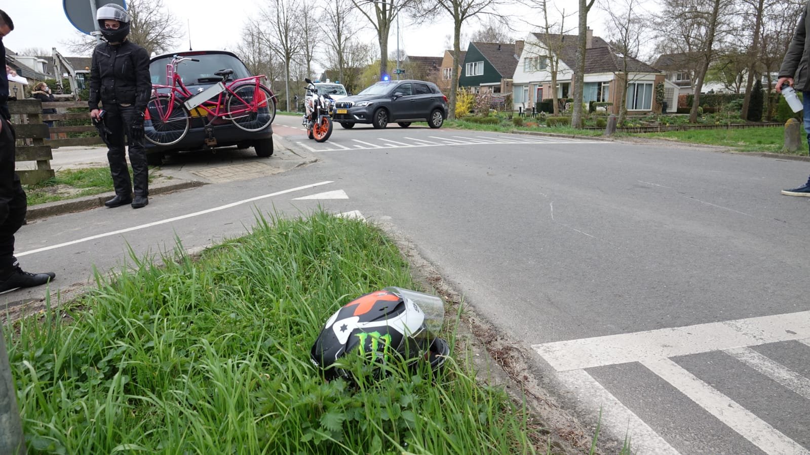 Wielrenner gewond in Berkhout