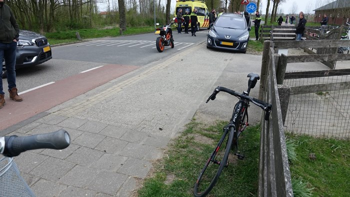 Wielrenner in Berkhout gewond1