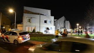 Auto huis binnengereden in Hoorn1