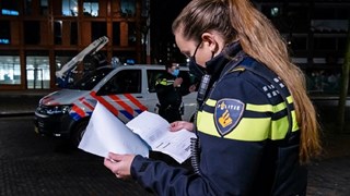 Avondklok politie