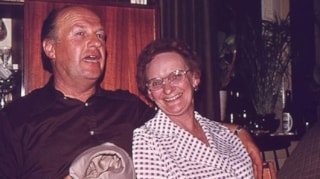 Vader en tante Corrie